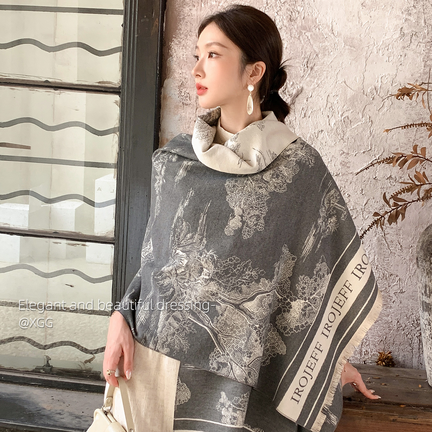 披肩女外搭2025新款高级感斗篷