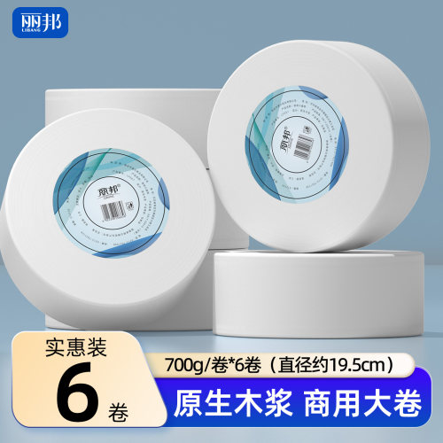 丽邦大盘卷纸卫生纸卷筒纸