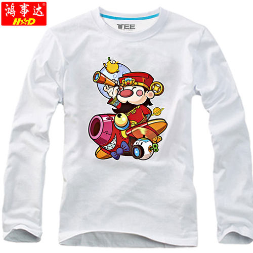 兔年中国风纯棉长袖T恤