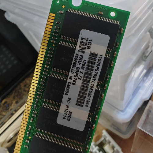 议价-IBM Power小机，1G DDR 266 小型机内存，0