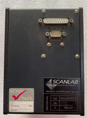 议价-德国进口scanlab振镜hurryscanII14光斑 1