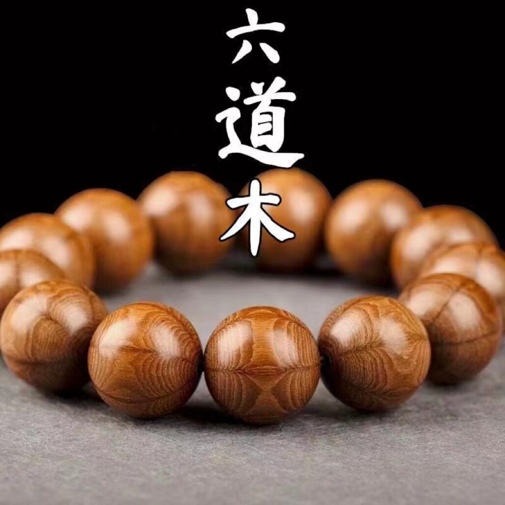 六道木手串男款盘玩文玩高档高级感道家适合男生的佛珠手链木质