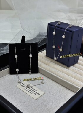 品牌订单925纯银珍珠颈链轻奢秋冬项链2025新款爆款小众锁骨链女