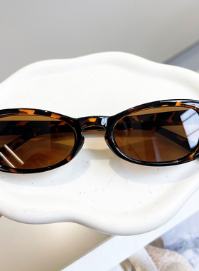 粉色牒形公主风墨镜女防紫外线TR材质偏光太阳眼镜窄框辣妹潮酷款