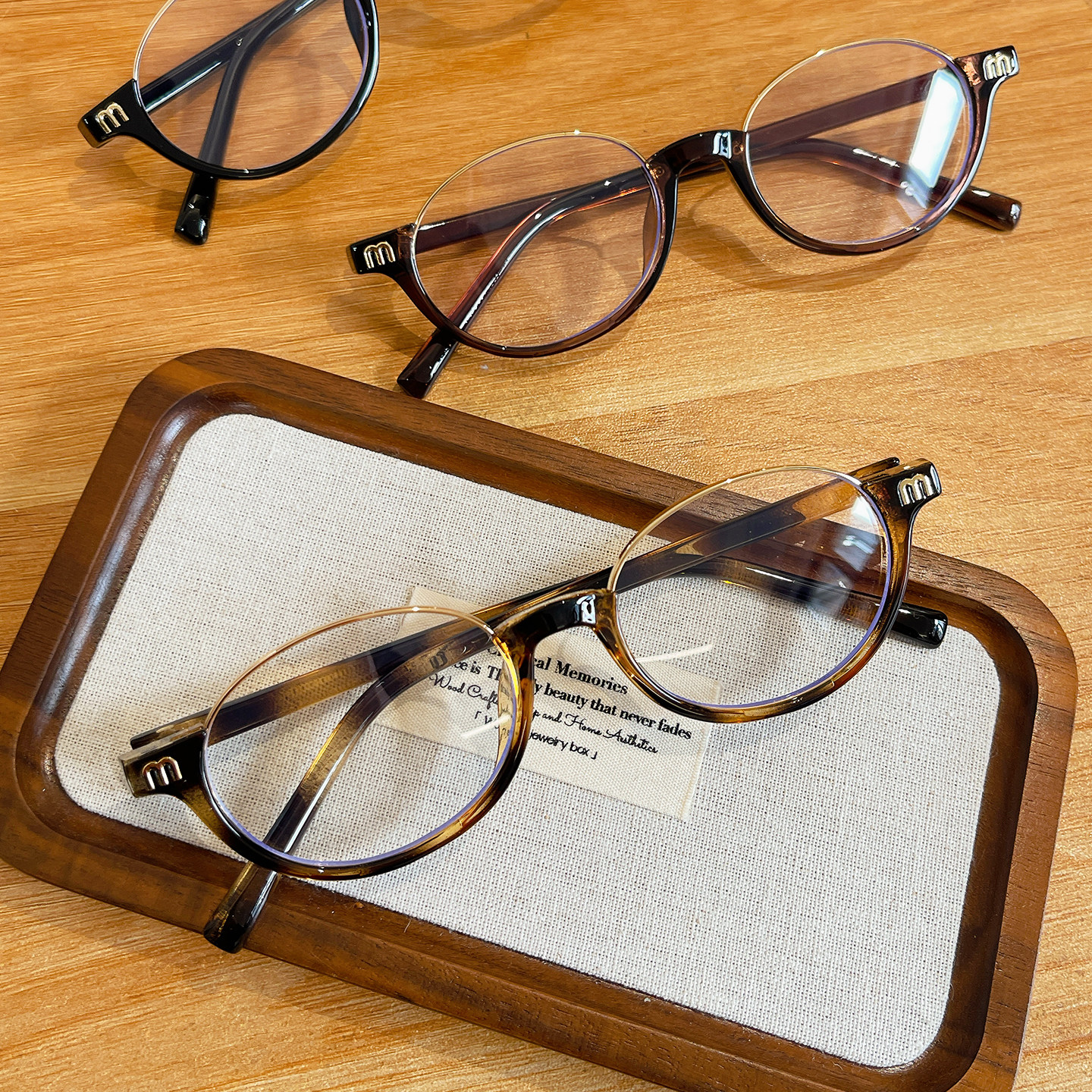 英伦椭圆下半框复古呆萌圆脸慵懒风镜框韩系男女防蓝光眼镜配近视