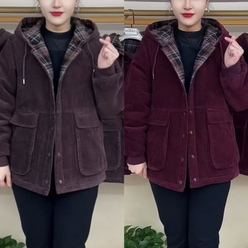 秋冬新款休闲女士加棉保暖棉衣外套时尚洋气高档中老年妈妈装连帽,女装/女士精品,棉衣/棉服,淘宝优惠券,粉丝福利购,淘宝优惠卷