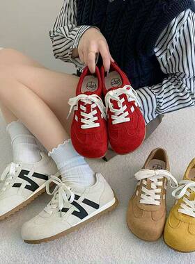 【淘女郎demi专享】LL5-315新款时尚百搭德训休闲鞋
