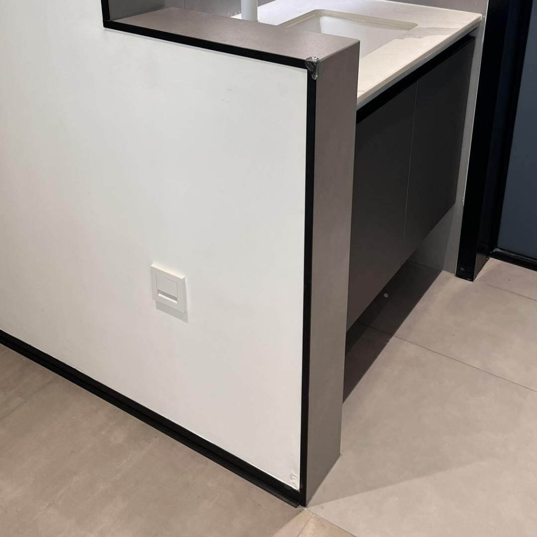 铝合金门套卫生间半墙垭口收边条单边侧收口条瓷砖阳角线压边条