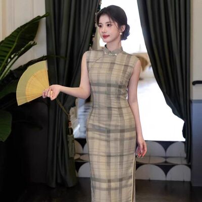 苏瑾旗袍旗袍少女新款风春夏天