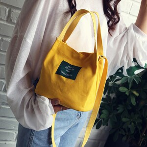 帆布斜跨包百搭小包包