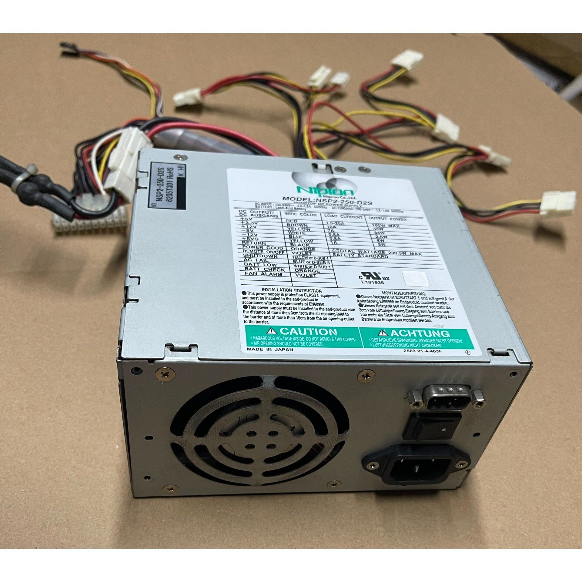 (议价)工业电源:NSP2-250-D2S,成色如图,日本制造,包好询价