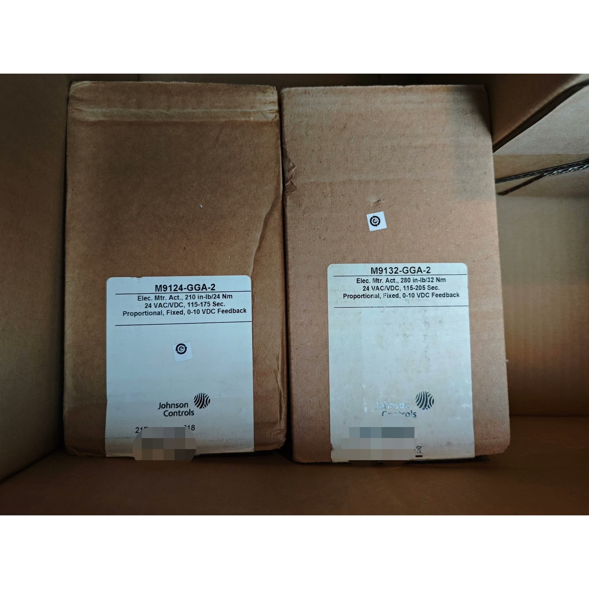 (议价)江森风阀执行器M9124-GGA-2和M9132-GGA-2询价