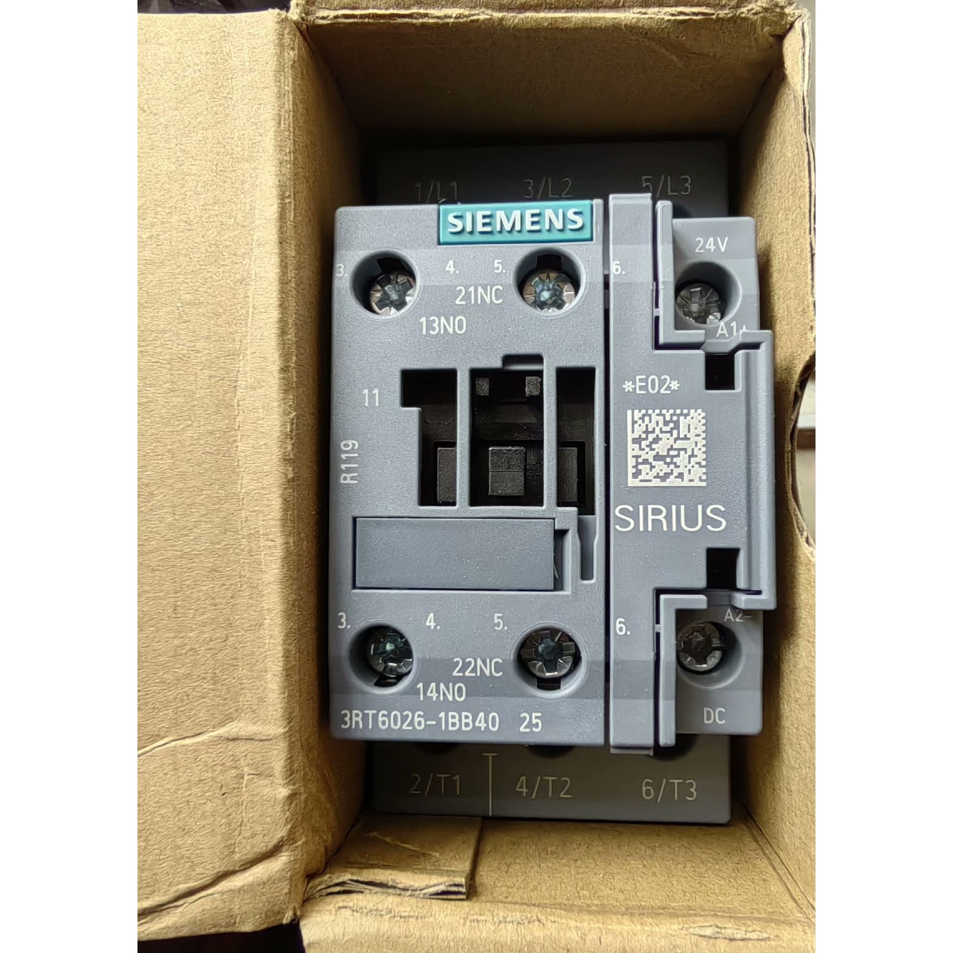 (议价)西门子3RT6026-1BB40 25A DC24V 接触器询价