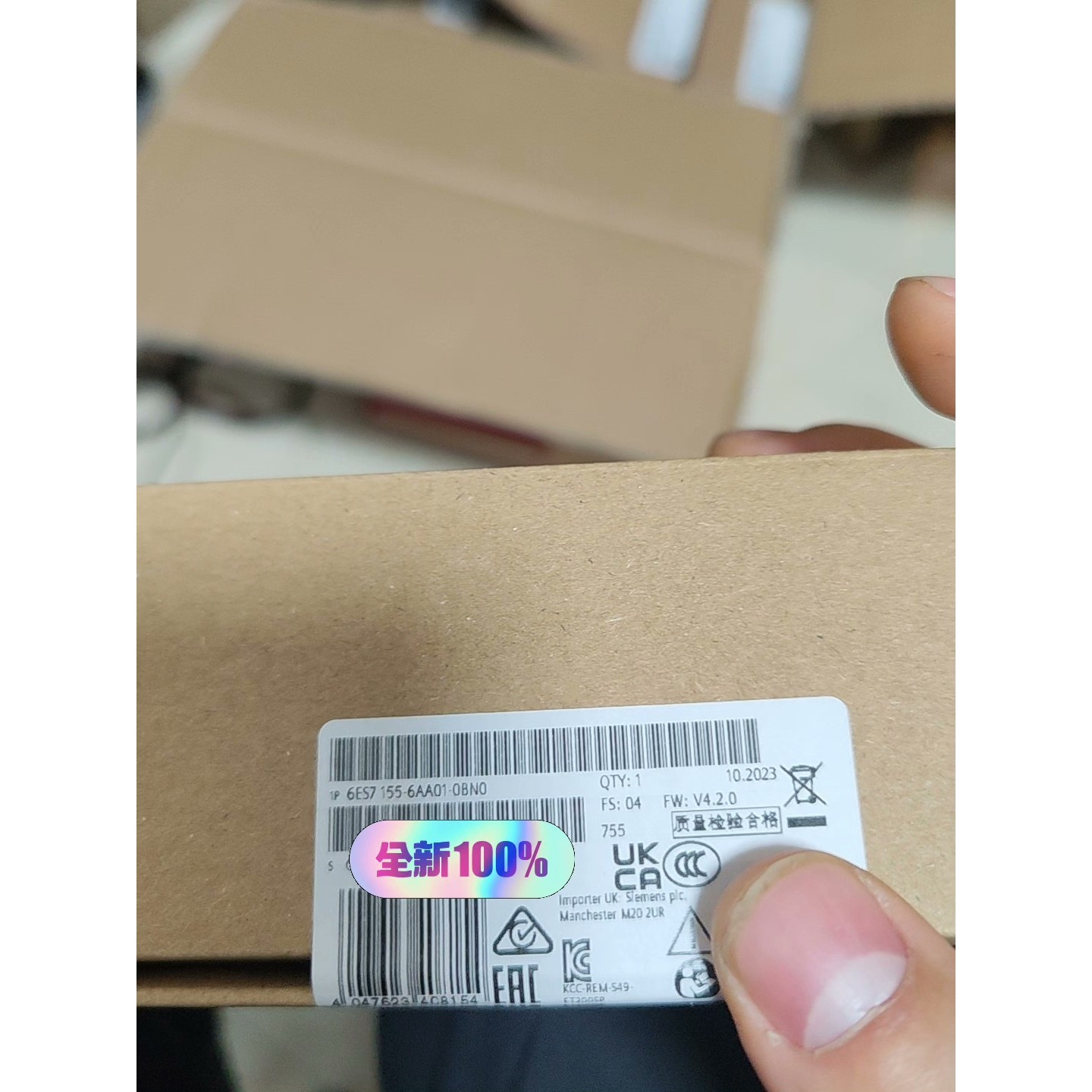 (议价)西门子接口模块 6ES7155-6AA01-0BN0 全新原询价