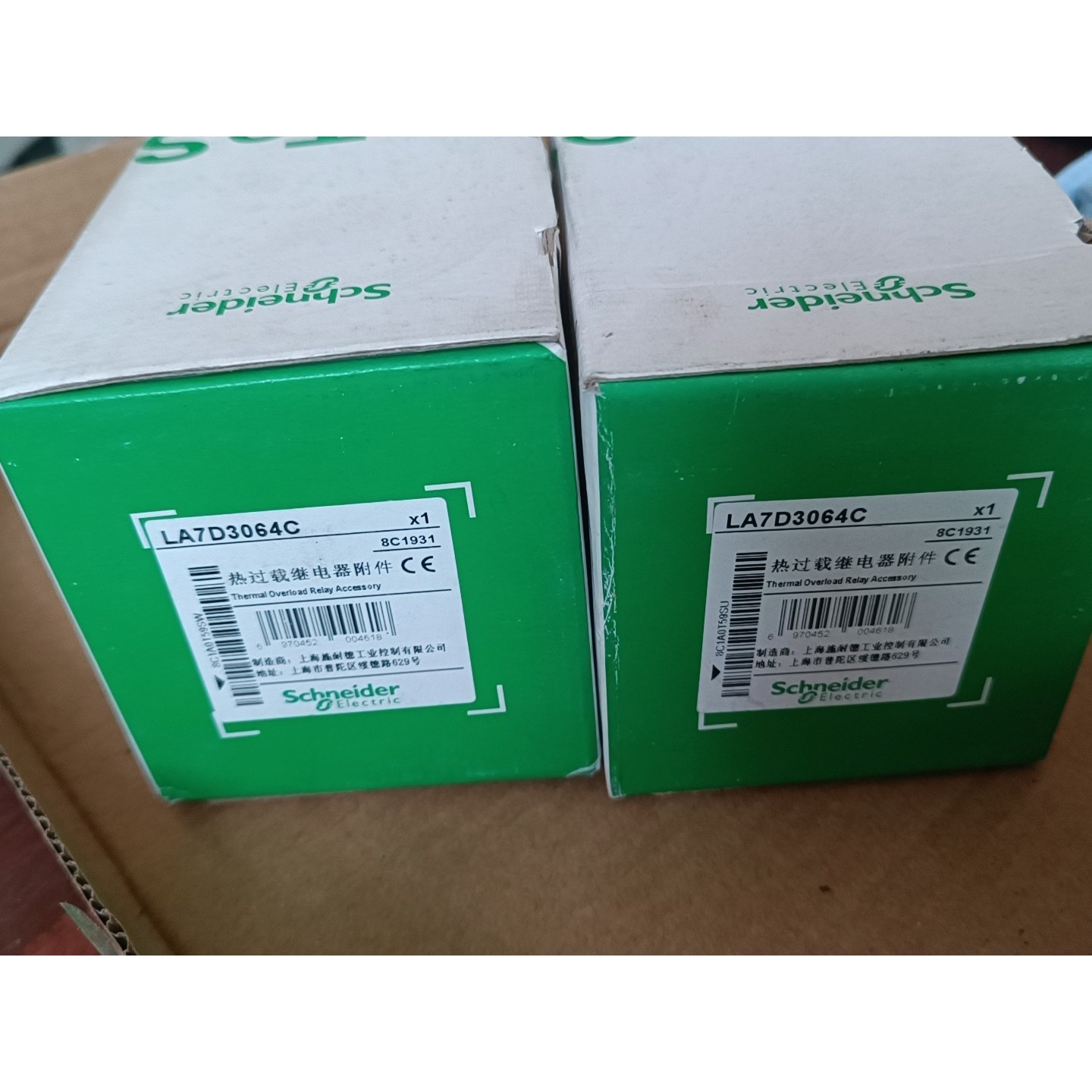 (议价)施耐德LRD热过载继电器独立安装底座LA7D3064C,全新询价