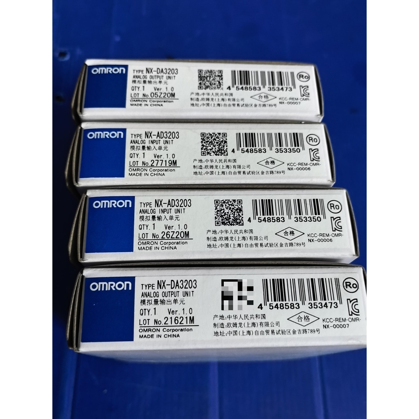 (议价)全新原装正品Omron 模拟量输入输出单元询价