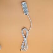 厂家直销10粒电线灯头LED 衣车灯灯头强吸铁磁铁 缝纫机工作灯