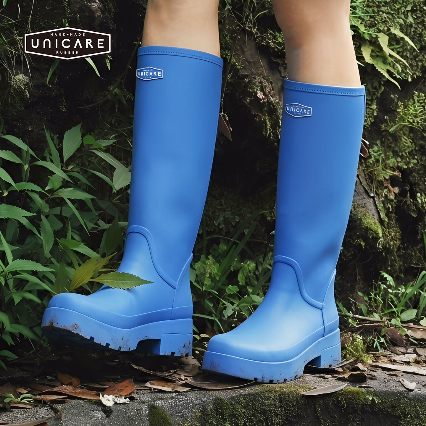 unicare高筒时尚风雨靴图片
