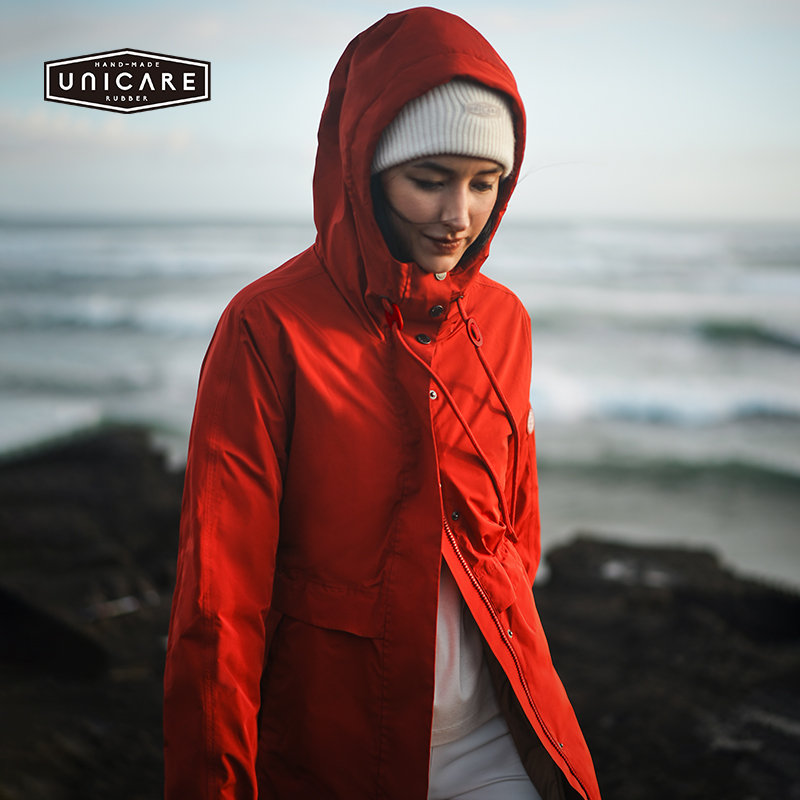 UNICARE三合一衣四穿可拆卸秋冬保暖御寒棉服外套 防水透汽冲锋衣