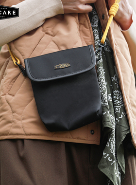 UNICARE斜挎手机包男女挂脖竖款 迷你小包防泼水 零钱钥匙小挎包