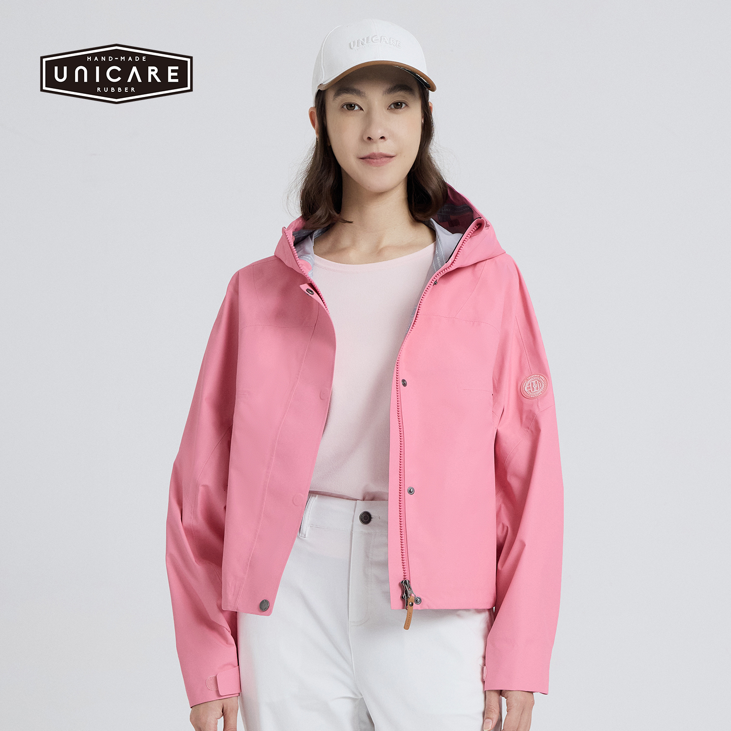 UNICARE钓鱼系列轻量化蝙蝠袖女士冲锋衣外套2026新品