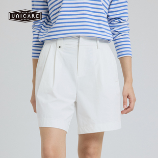 UNICARE花园系列百慕大短裤五分裤子运动休闲户外三分裤2026新品