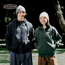 UNICARE男女连帽开衫卫衣 运动户外休闲上衣外套2025春秋冬新款