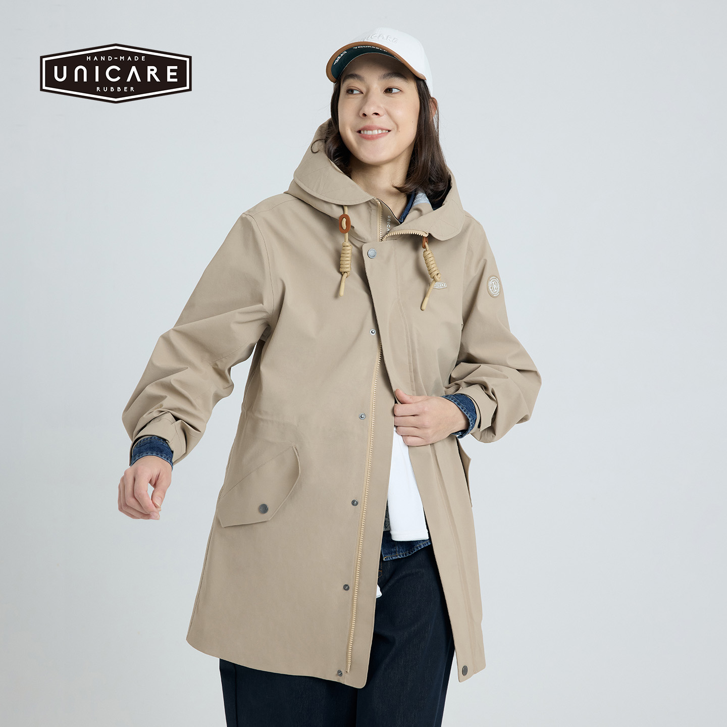 UNICARE花园系列Breeze Tail风尾巴女士冲锋衣外套2026新品