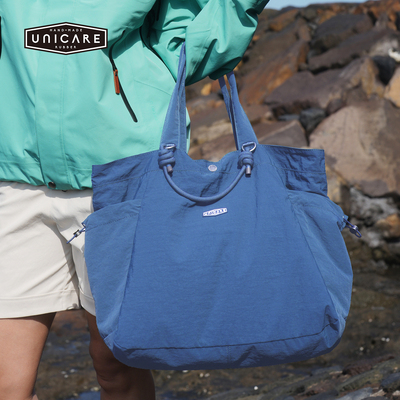 UNICARE旅行者托特包 单肩手拎帆布包  防泼水大容量 2026焕新