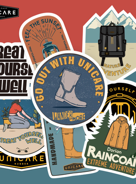 UNICARE行李箱贴纸A1