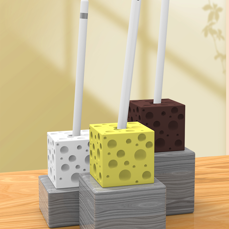苹果applepencil奶酪笔座硅胶笔