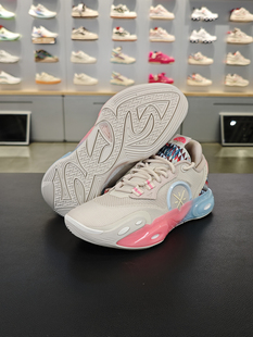 李宁全城12篮球鞋男子2024春季新款高回弹轻量专业比赛鞋 ABAU015