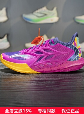 李宁闪击12篮球鞋男鞋2025冬季新款低帮专业比赛鞋运动鞋ABAV069