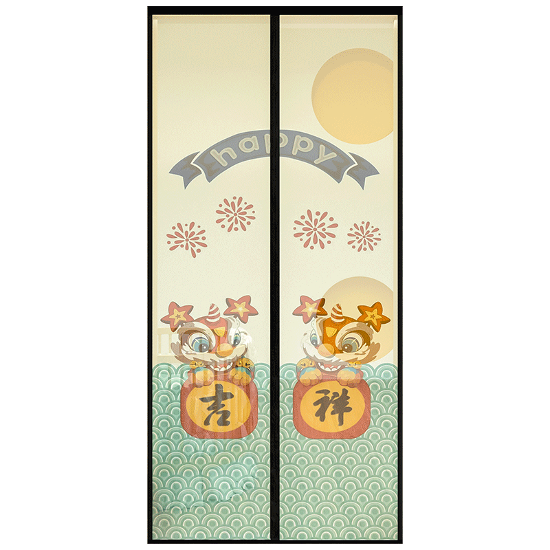定做专拍夏季防蚊门帘卧室家用纱窗加密防蝇虫帘子磁铁自吸帘子
