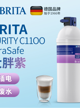 碧然德商用家用净水器滤芯BRITA PURITY C 1100 XtraSafe大胖紫
