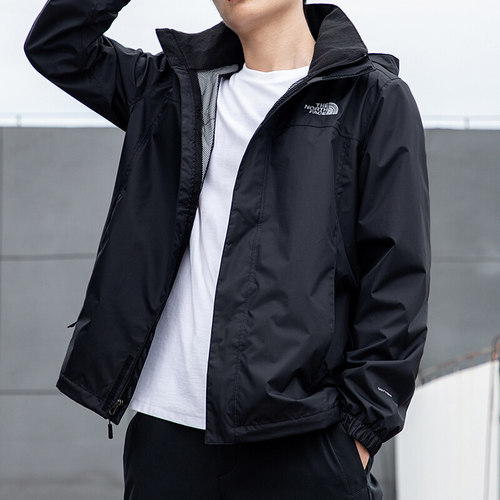 25秋冬新款北面冲锋衣男单层外套