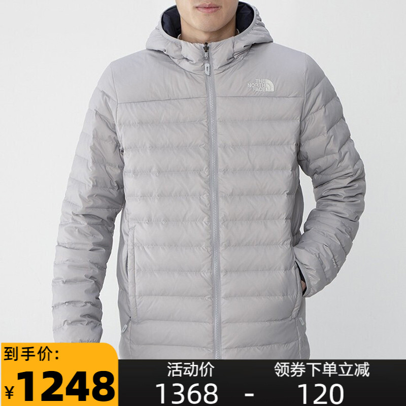 thenorthface北面羽绒服男2021秋冬新款户外运动服两面穿加厚外套