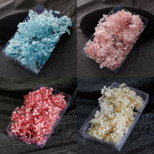 满天星干花永生花手工DIY头饰新娘头花花仙子造型多色散装发饰