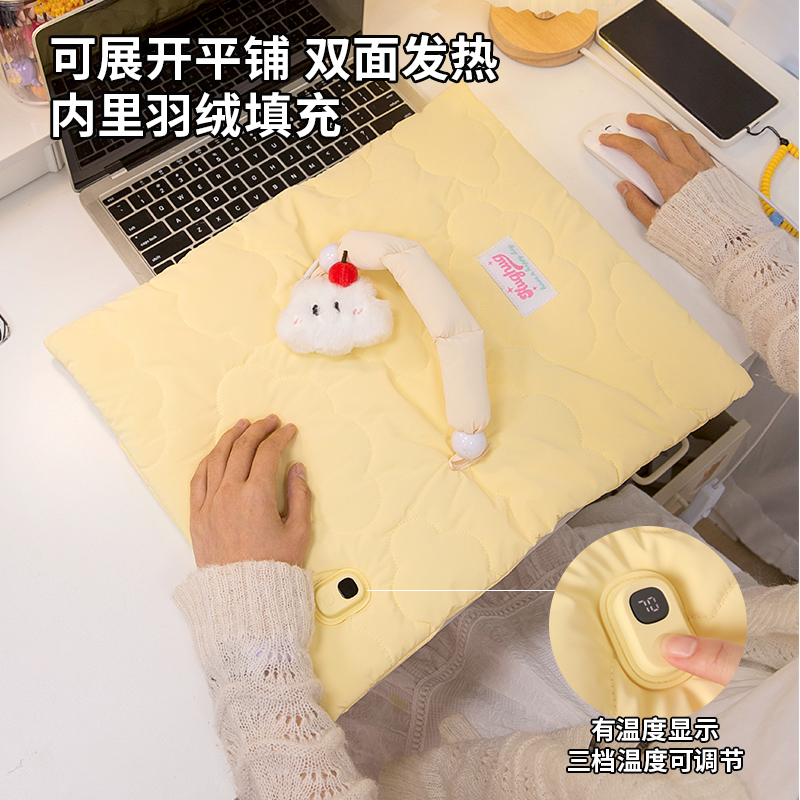 办公室保暖神器石墨烯无水电暖袋手提轻便可插手暖手袋正品防爆