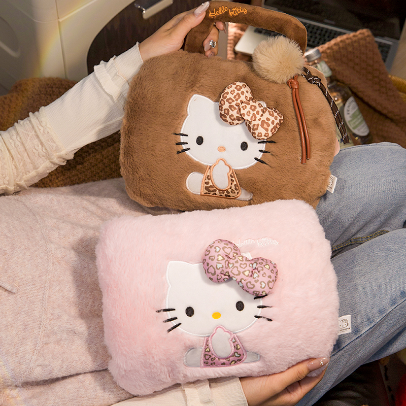 圣诞节礼物实用热水袋三丽鸥联名HelloKitty电暖袋女生捂肚子保暖