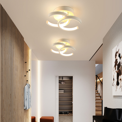 北欧led走廊过道灯玄关入户简约现代门厅阳台灯走道网红吸顶灯具