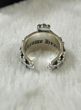 做旧式指环情侣s925纯银宫廷复古罗马开口皇冠戒指对戒潮男女饰品