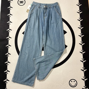 宽松加长休闲裤 女装 春夏纯棉 满3件 孤品捡漏C3574薄款 包邮 长裤
