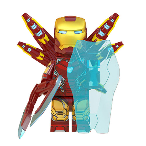 漫威复仇者联盟钢铁侠拼装玩具