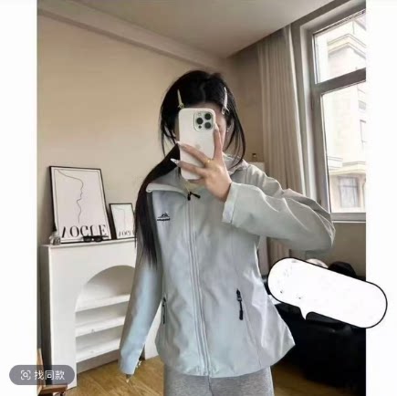 一号童品社 连帽冲锋衣瑜伽服外套【F50】