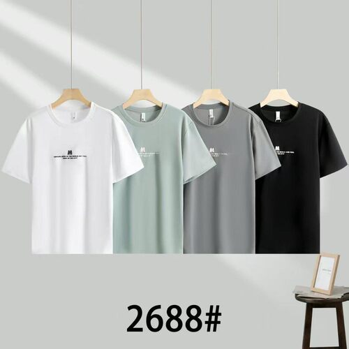 一号童品社  2688男士冰丝短袖T恤【K41】
