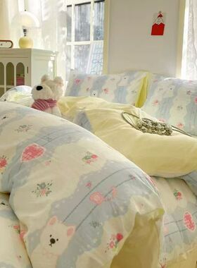 一号童品社 家纺三件套四件套【SJT68】