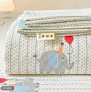 CG44 单个老粗布床单 一号童品社