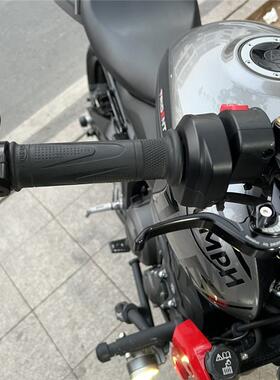 适用铃木DL650 Vstrom 650 改装两指短款竞技刹车离合牛角手把杆