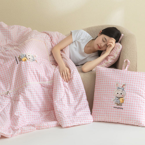 四季通用抱枕被子两用办公室午睡